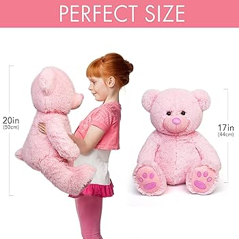 Amazon.co.jp: BenBenBenテディベアぬいぐるみ、50.8cm クマの